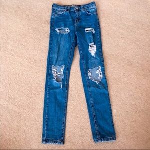 Topshop JAMIE Moto Jean